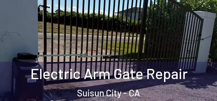 Electric Arm Gate Repair Suisun City - CA